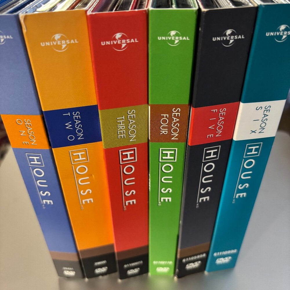 HOUSE M.D. – Seasons 1 through 6 DVD Set – Excellent Condition